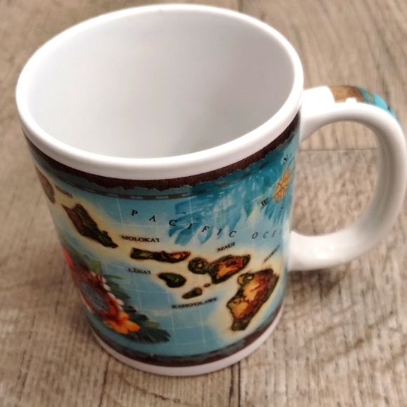 Hawaiian Islands Coffee Mug 10oz Map of Hawaiian Islands ABC Stores 2018 - Picture 4 of 11